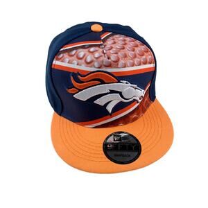 Denver Broncos NFL Baseball Cap Snapback New Era 9Fifty Adults One Size